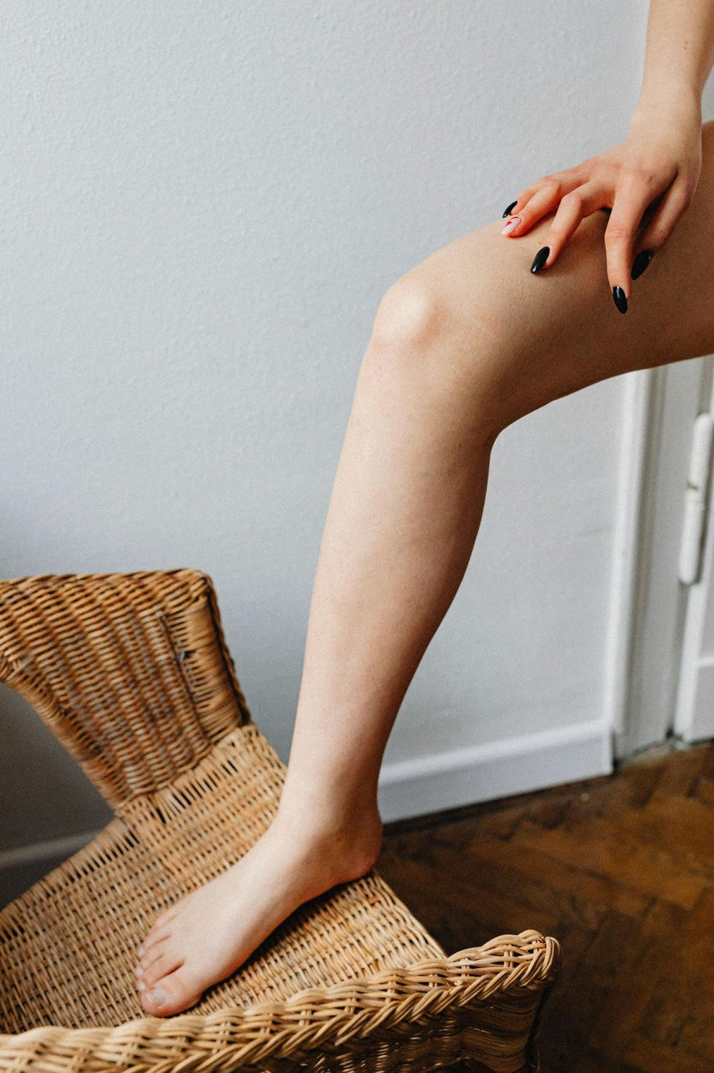 Foot up on a Chair