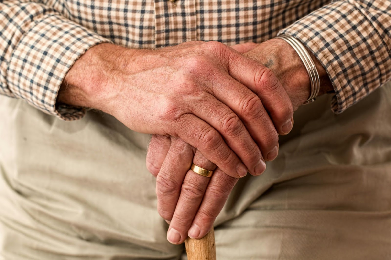 Older Gentleman’s Hands
